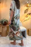 Made in Italy Roza T Shirt Dress Jungle Kingdom